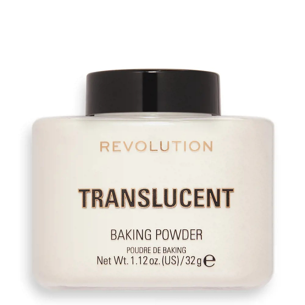 REVOLUTION MAKE UP TRANSLUCENT baking powder 32 gr REVOLUTION MAKE UP TRANSLUCENT baking powder 32 gr