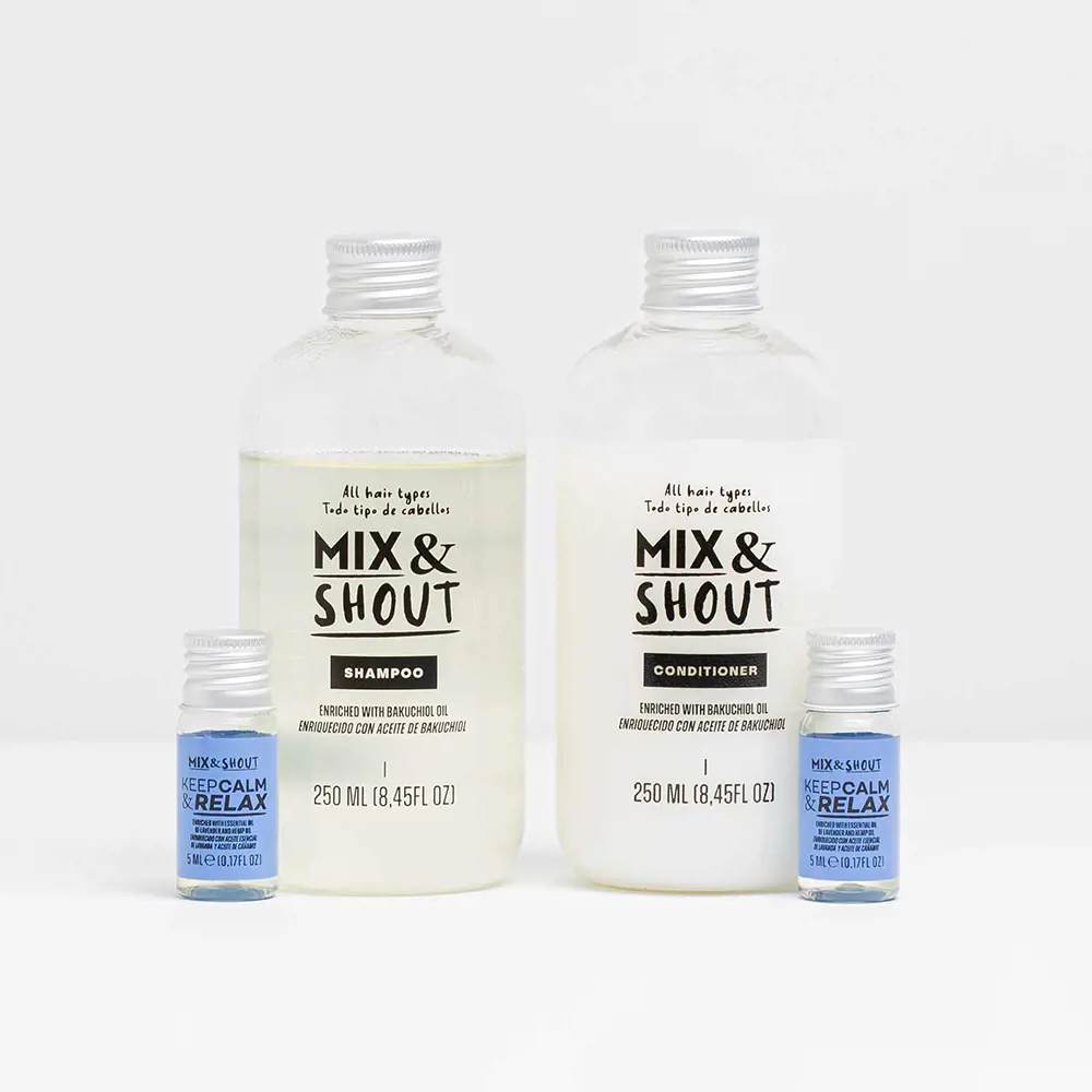 MIX & SHOUT SOOTHING ROUTINE LOT 4 pcs MIX & SHOUT SOOTHING ROUTINE LOT 4 pcs