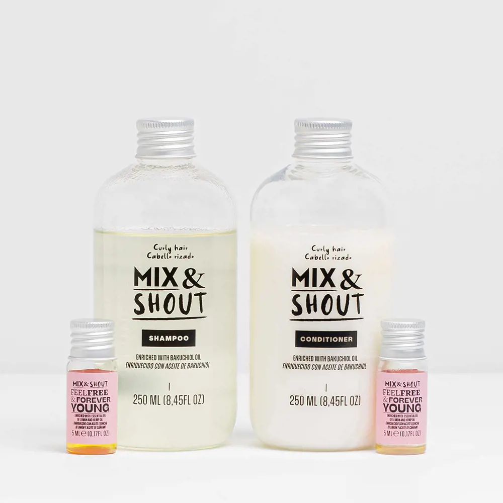 MIX & SHOUT CURLY STRENGTHENING ROUTINE LOT 4 pcs MIX & SHOUT CURLY STRENGTHENING ROUTINE LOT 4 pcs - Image 3
