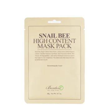 BENTON SNAIL BEE HIGH CONTENT mask 20 ml