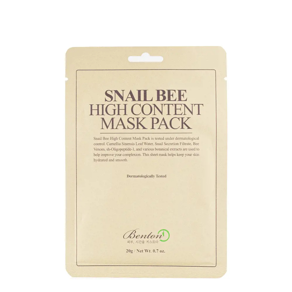 BENTON SNAIL BEE HIGH CONTENT mask 20 ml BENTON SNAIL BEE HIGH CONTENT mask 20 ml