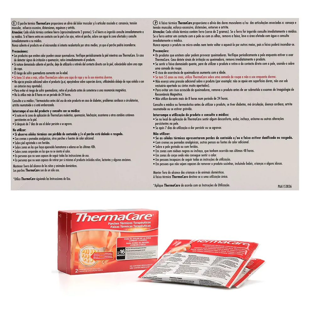 THERMACARE THERMACARE lumbar hip thermal patches 2 u THERMACARE THERMACARE lumbar hip thermal patches 2 u - Image 4
