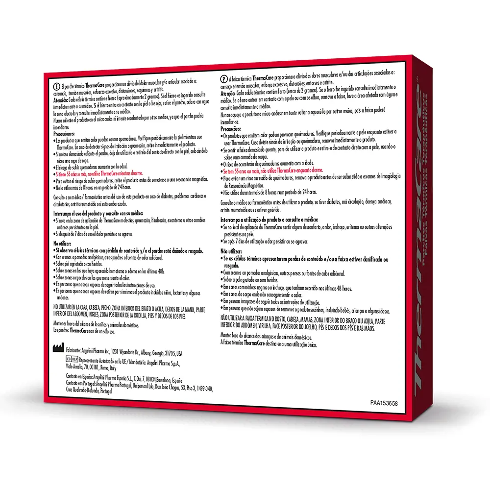 THERMACARE THERMACARE anpassbare Thermo-Patches 3 u