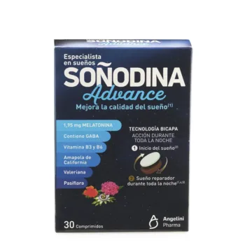 NATURA ESSENZIALE SOÑODINA bilayer melatonin 30 tablets NATURA ESSENZIALE SOÑODINA bilayer melatonin 30 tablets