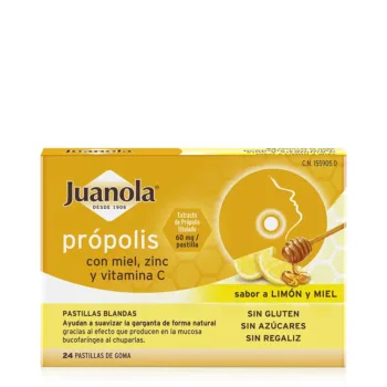 JUANOLA PROPOLIS #Lemon honey gummies 24 u