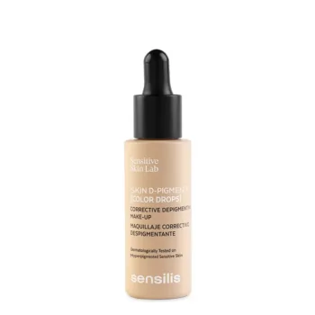SENSILIS SKIN D-PIGMENT[COLOR DROPS] Maquillage correcteur dépigmentant #Pêche rose 30 ml