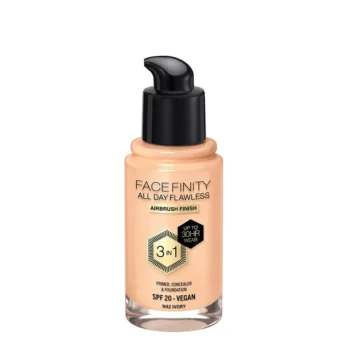 MAX FACTOR FACEFINITY ALL DAY FLAWLESS 3 IN 1 foundation #N42-ivory 30 ml