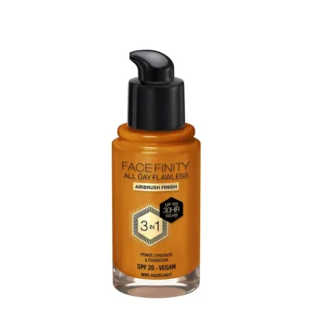 MAX FACTOR FACEFINITY ALL DAY FLAWLESS 3 IN 1 foundation #W95-hazelnut 30 ml
