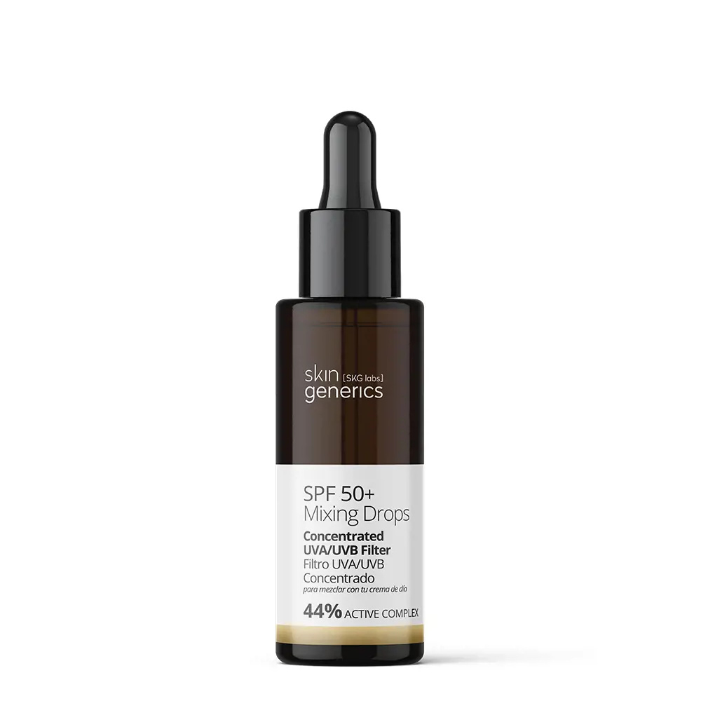 SKIN GENERICS MIXING DROPS concentrated UVA/UVB filter SPF50+ 30 ml SKIN GENERICS MIXING DROPS concentrated UVA/UVB filter SPF50+ 30 ml