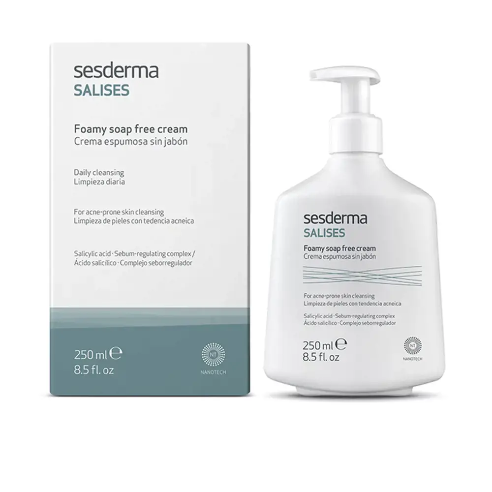 SESDERMA SALISES crema schiumogena senza sapone 250 ml SESDERMA SALISES crema schiumogena senza sapone 250 ml