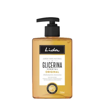 LIDA SAVON POUR LES MAINS À LA GLYCÉRINE 100% NATURELLE 250 ml