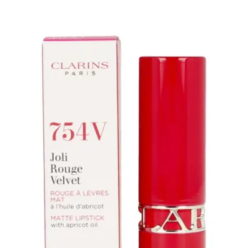 CLARINS JOLI ROUGE VELVET #754V-deep red 3.5 gr
