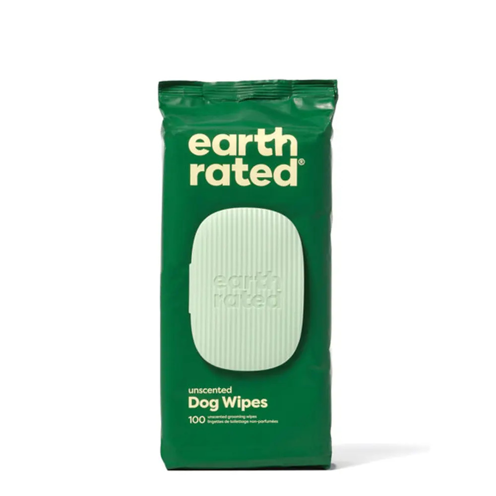 EARTH RATED PET WIPES bio #without perfume 100 u EARTH RATED PET WIPES bio #without perfume 100 u