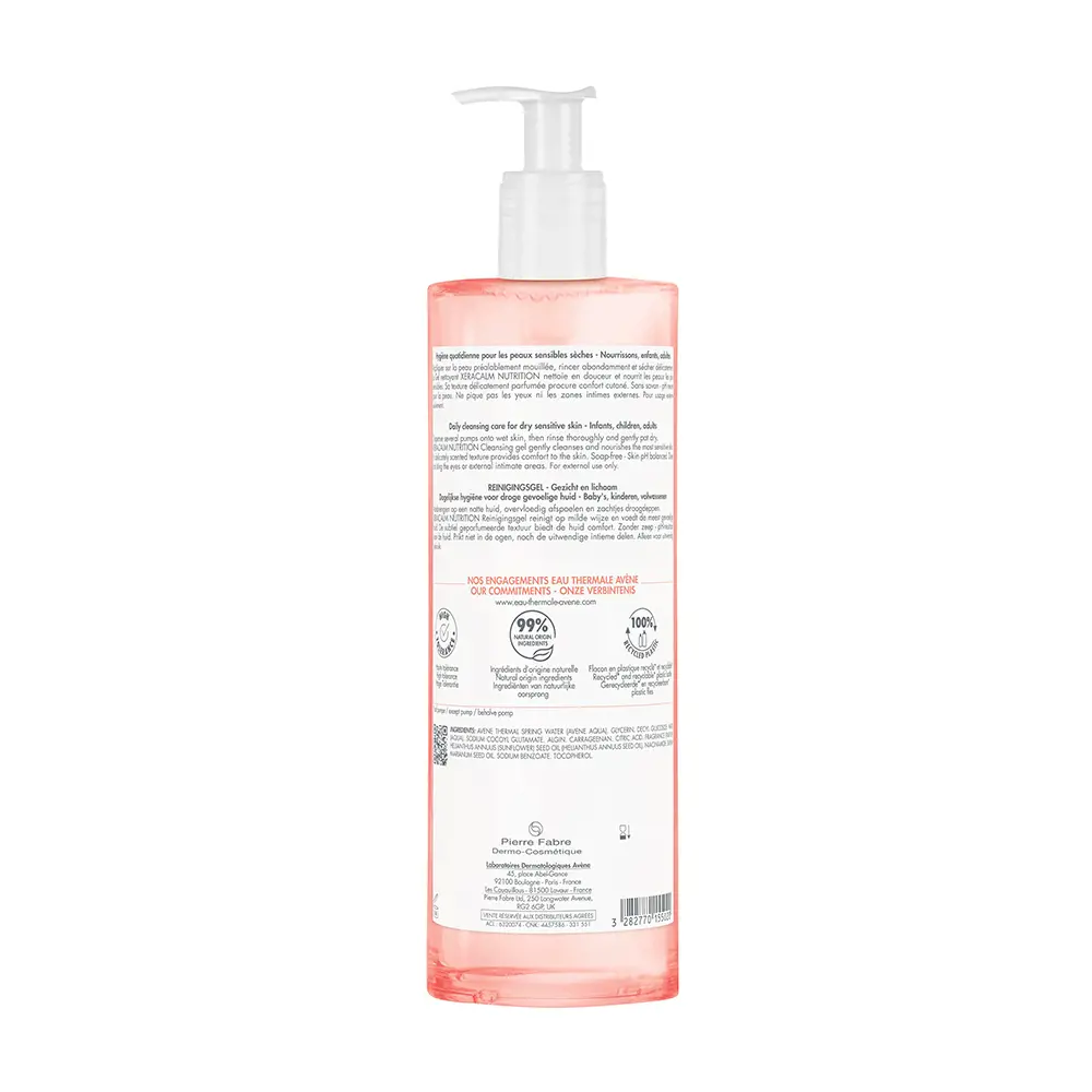 <span class="notranslate">AVENE XERACALM NUTRITION</span> cleansing gel 750 ml
