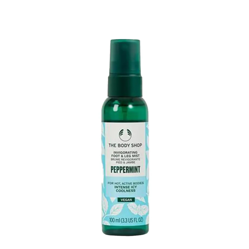 THE BODY SHOP PEPPERMINT cooling & reviving foot spray 100 ml THE BODY SHOP PEPPERMINT cooling & reviving foot spray 100 ml