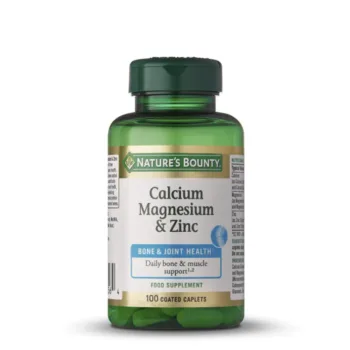 NATURE'S BOUNTY B-CALCIUM MAGNESIUM&ZINC 100 coated capsules