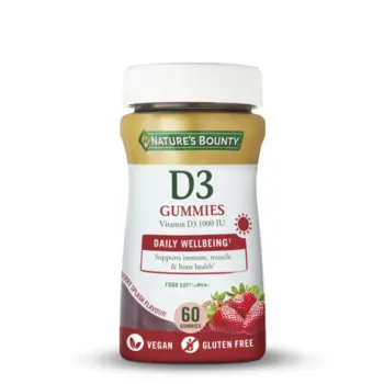 NATURE'S BOUNTY VITAMIN D3 1000 IU 60 gummies NATURE'S BOUNTY VITAMIN D3 1000 IU 60 gummies