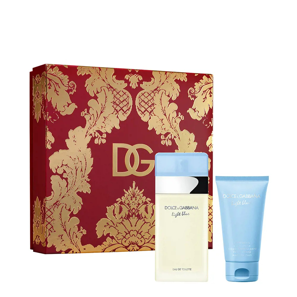 DOLCE & GABBANA LIGHT BLUE POUR FEMME set 2 pcs DOLCE & GABBANA LIGHT BLUE POUR FEMME set 2 pcs