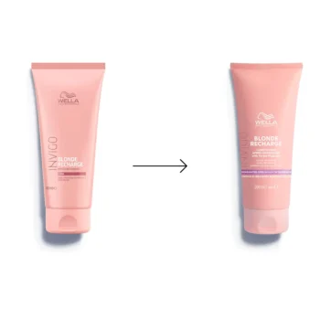 WELLA PROFESSIONALS INVIGO BLONDE RECHARGE conditioner highlighted cool blonde or silver hair 200 ml