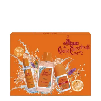 ALVAREZ GOMEZ AGUA DE COLONIA CONCENTRADA D'ORANGE LOTE 3 pz