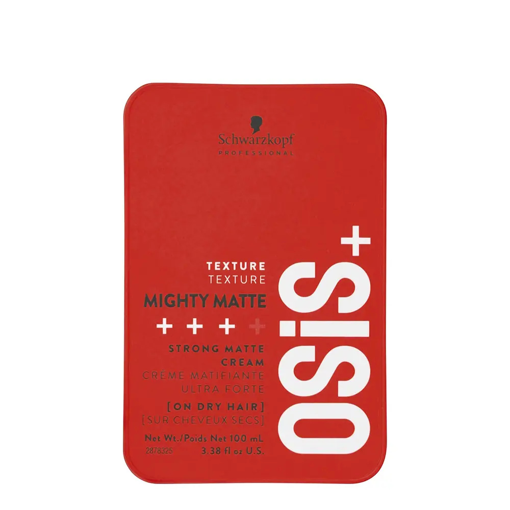 SCHWARZKOPF OSIS+ mighty matte ultra strong matte cream 100 ml SCHWARZKOPF OSIS+ mighty matte ultra strong matte cream 100 ml