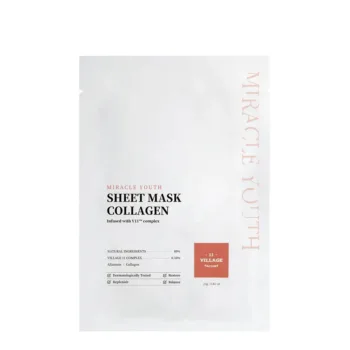 VILLAGE 11 MIRACLE YOUTHMaschera in tessuto al collagene 23 gr