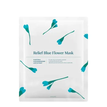 HYGGEE Maschera ai fiori RELIEF BLUE 35 ml