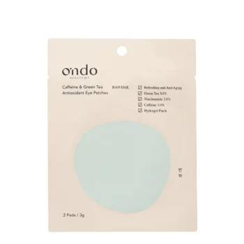 <span class="notranslate">ONDO BEAUTY 36.5 CAFFEINE & GREEN TEA</span> antioxidant eye patches 2 units