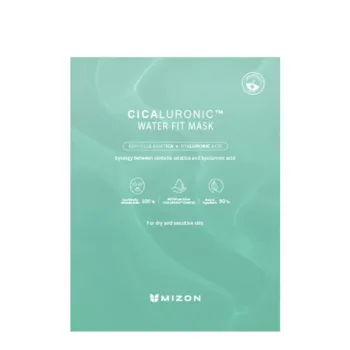 MIZON Maschera idratante all'acqua CICALURONIC 24 gr