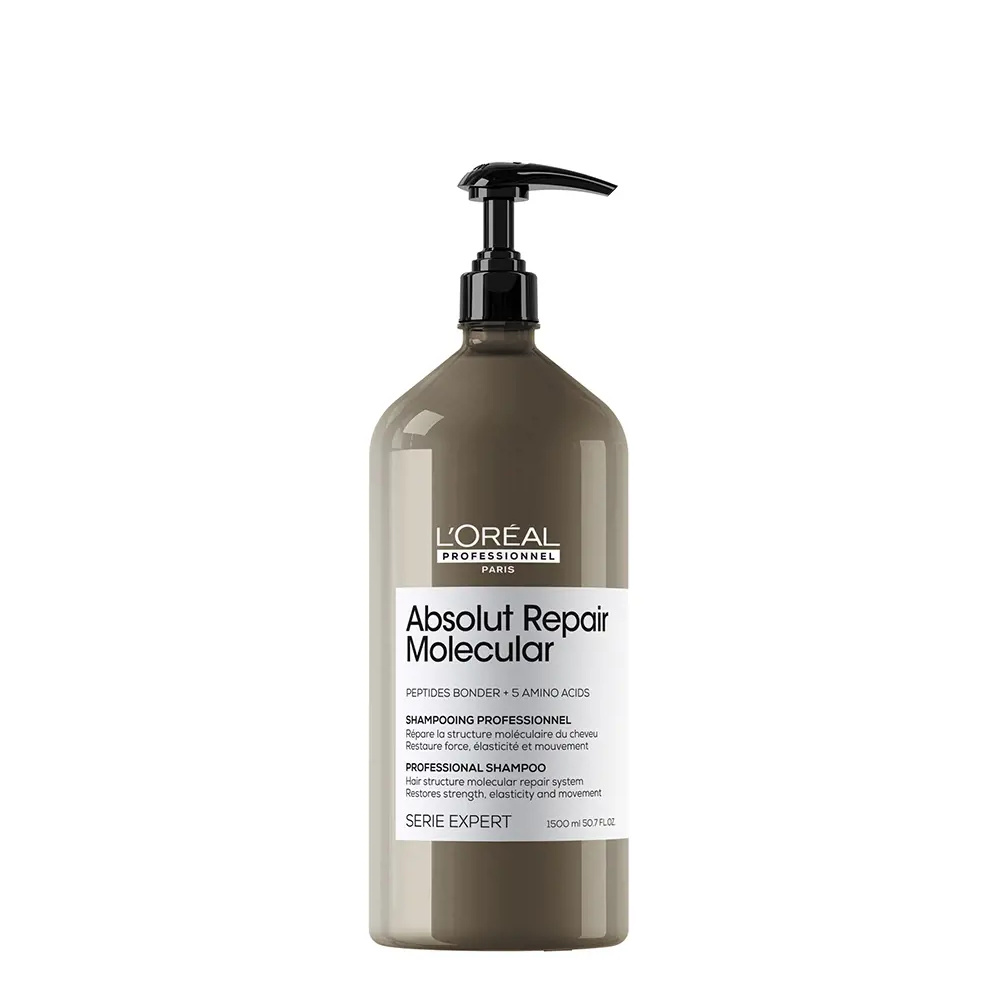 L'ORÉAL PROFESSIONNEL PARIS ABSOLUT REPAIR MOLECULAR shampoo 1500 ml L'ORÉAL PROFESSIONNEL PARIS ABSOLUT REPAIR MOLECULAR shampoo 1500 ml