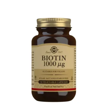 SOLGAR BIOTIN 1000 g 50 tablets
