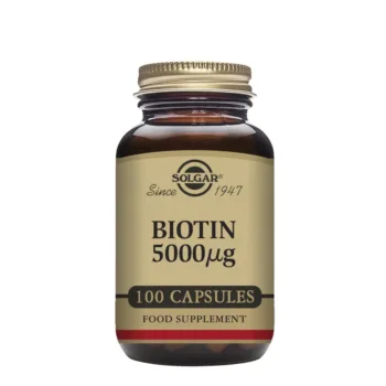 SOLGAR BIOTIN 5000 g 100 tablets