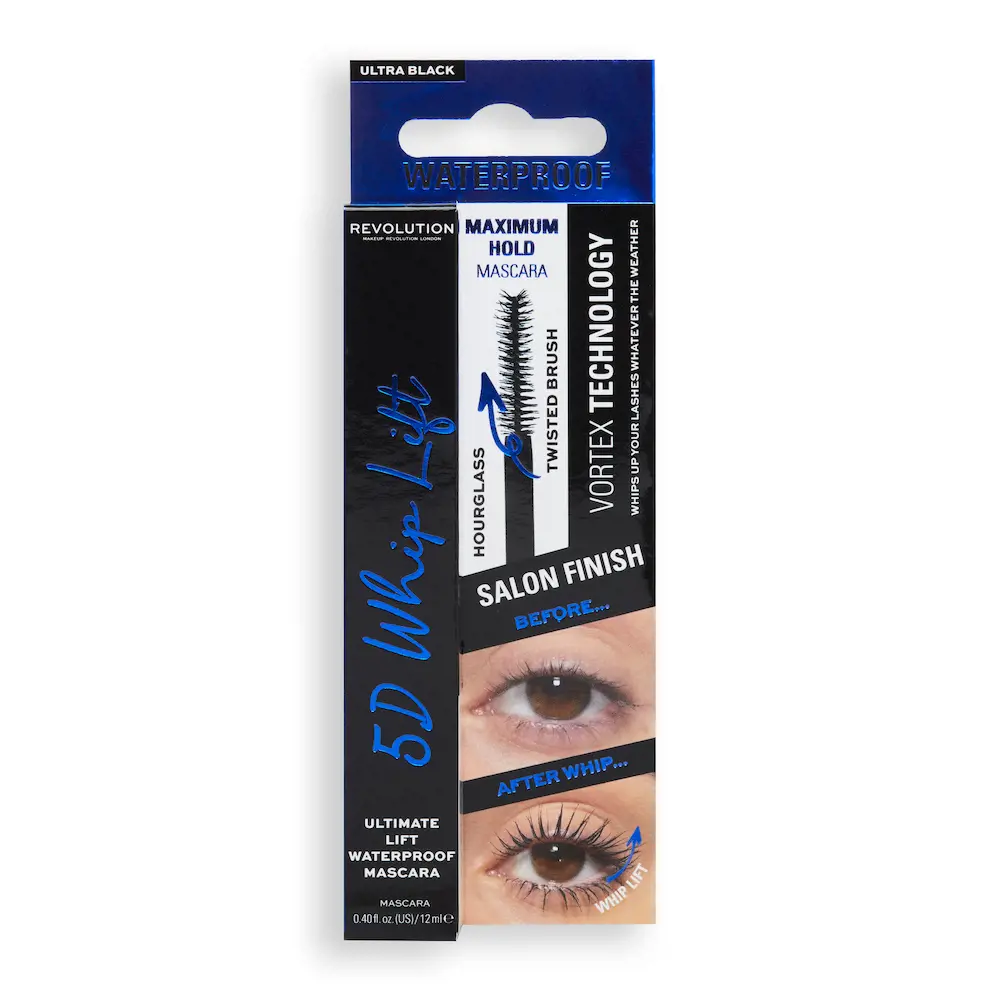 REVOLUTION MAKE UP 5D WHIP LIFT waterproof mascara 12 ml REVOLUTION MAKE UP 5D WHIP LIFT waterproof mascara 12 ml - Image 2