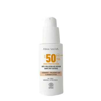 ALMA SECRET HIGH PROTECTION Facial Cream with Color SPF50 #Sand 50 ml