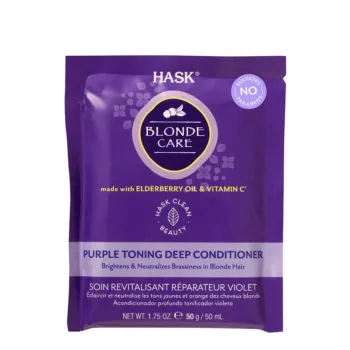 HASK BLONDE CARE lila tonisierende Tiefenspülung 50 gr