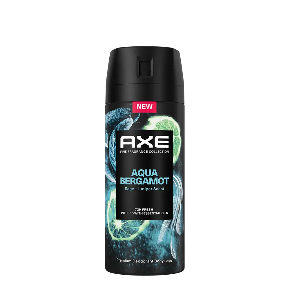 AXE AQUA BERGAMOT deo vapo 150 ml AXE AQUA BERGAMOT deo vapo 150 ml