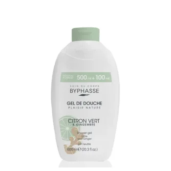 BYPHASSE CITRON VERT & GINGER shower gel 600 ml