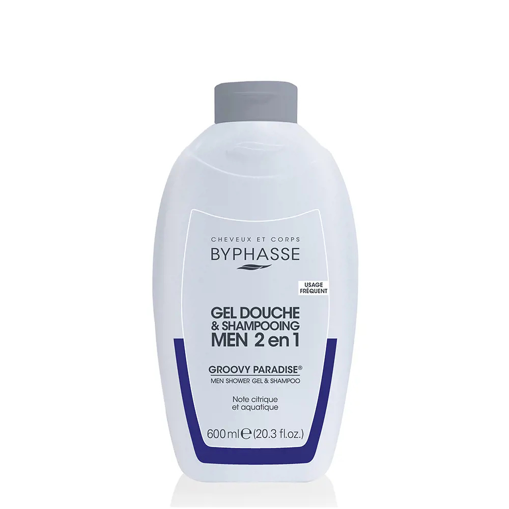 BYPHASSE GROOVY PARADISE men 2 in 1 600 ml BYPHASSE GROOVY PARADISE men 2 in 1 600 ml