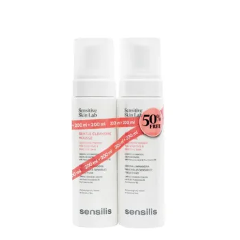 SENSILIS GENTLE CLEANSING MOUSSE cleansing foam 2 x 200 ml