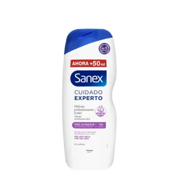 SANEX PRO HYDRATE shower gel for very dry skin 600 ml