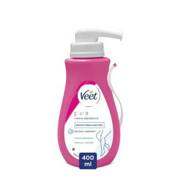 VEET PURE SHOWER hair removal cream for sensitive skin 400 ml