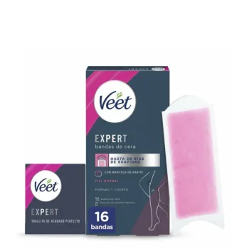 VEET EXPERT BODY wax strips normal skin 16 u