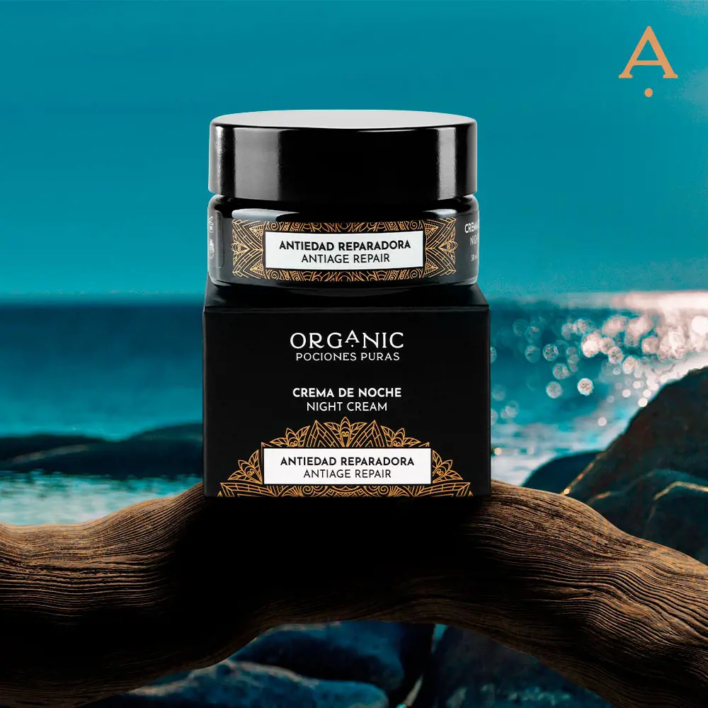 ORGANIC POCIONES PURAS ANTI-AGING REPAIR NIGHT CREAM 50 ml ORGANIC POCIONES PURAS ANTI-AGING REPAIR NIGHT CREAM 50 ml - Image 3
