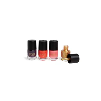 MAGIC STUDIO COLORFUL NAILS LOT 4 pcs