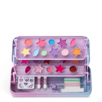 MARTINELIA LITTLE UNICORN TIN CASE 3 LEVELS LOT 29 pcs