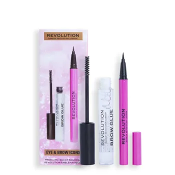 REVOLUTION MAKE UP EYE & BROW ICONS LOT 2 pcs