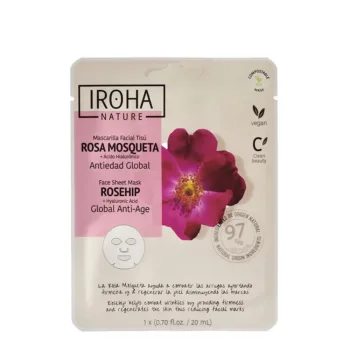 IROHA ROSEHIP tissue facial mask 1 u
