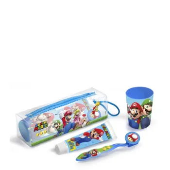 CARTOON SUPER MARIO DENTAL CARE LOT 4 pcs