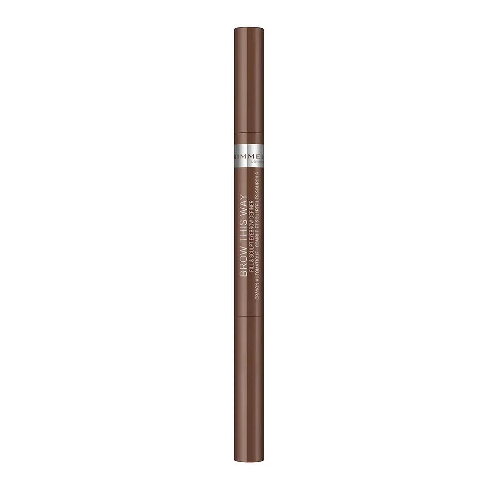 RIMMEL LONDON BROW THIS WAY matita per sopracciglia #02-marrone medio 0.25 gr