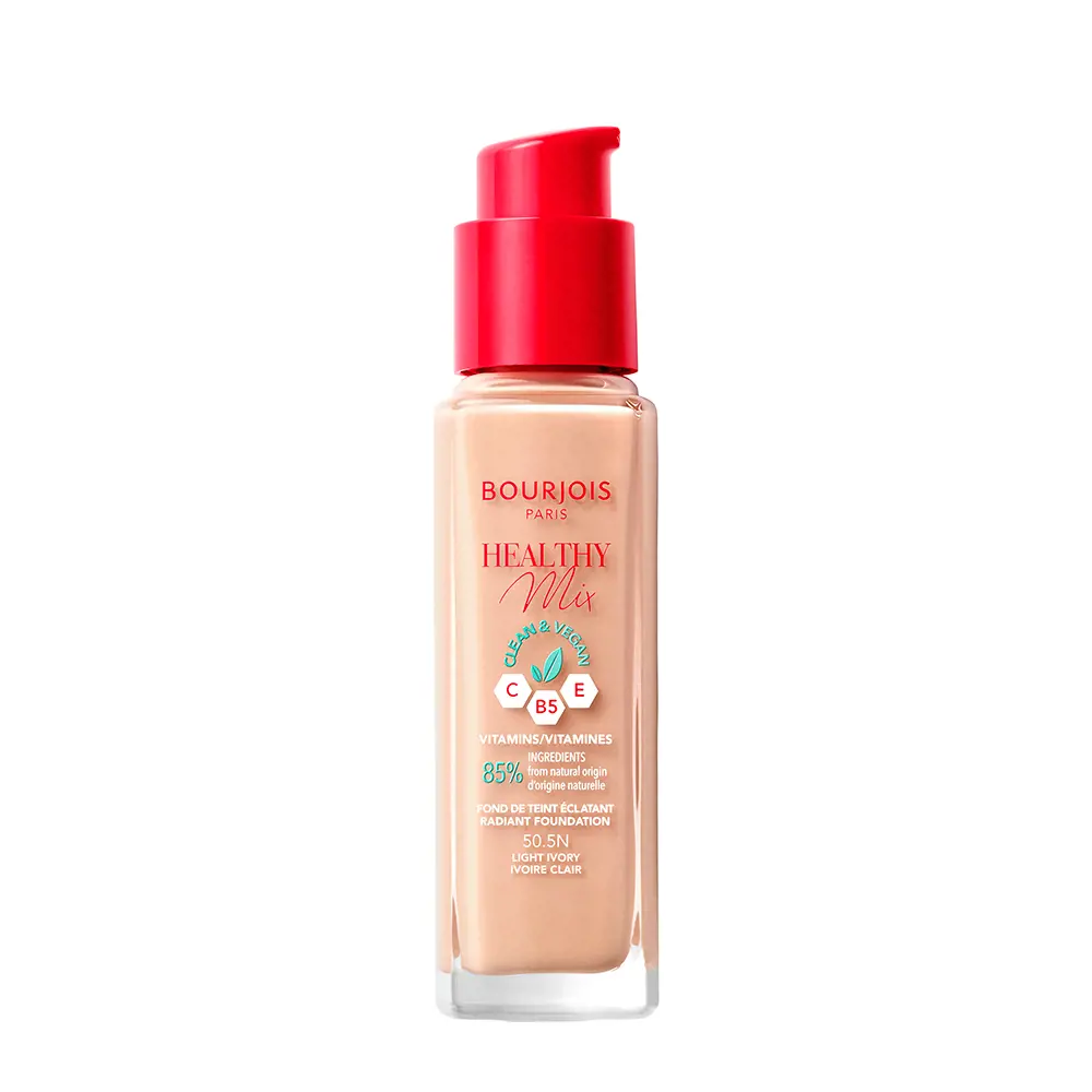 BOURJOIS HEALTHY MIX makeup base #50.5N-light ivory 30 ml